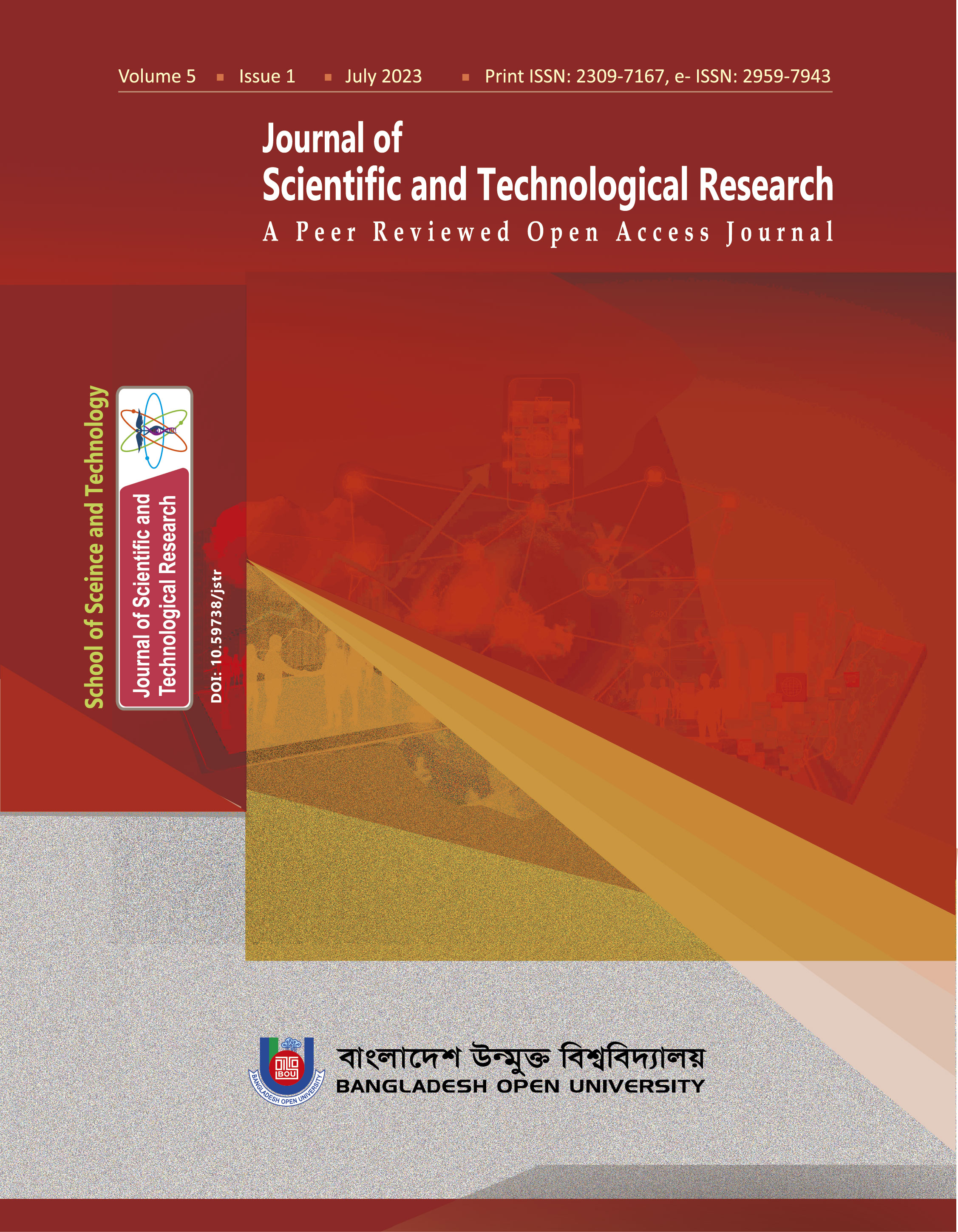 					View Vol. 5 No. 1 (2023): Journal of Scientific and Technological Research (JSTR)
				